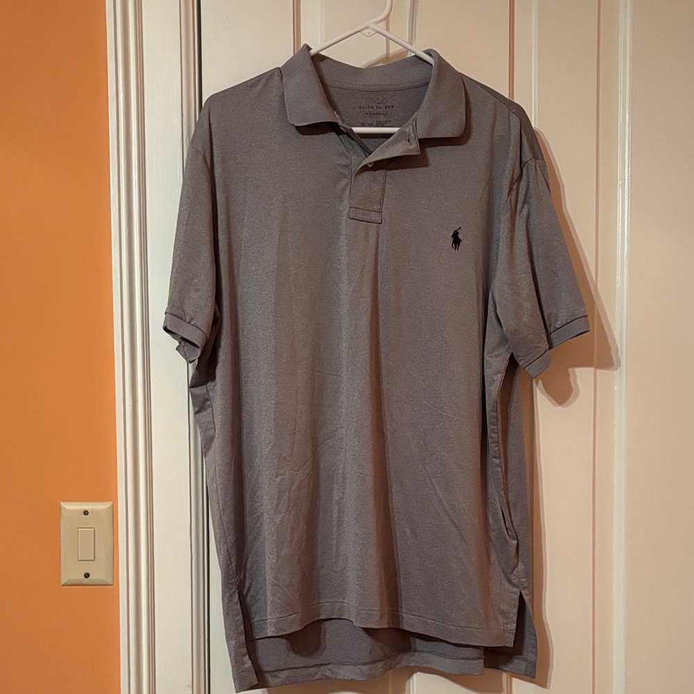 Polo by Ralph Lauren Classic Gray Polo Shirt